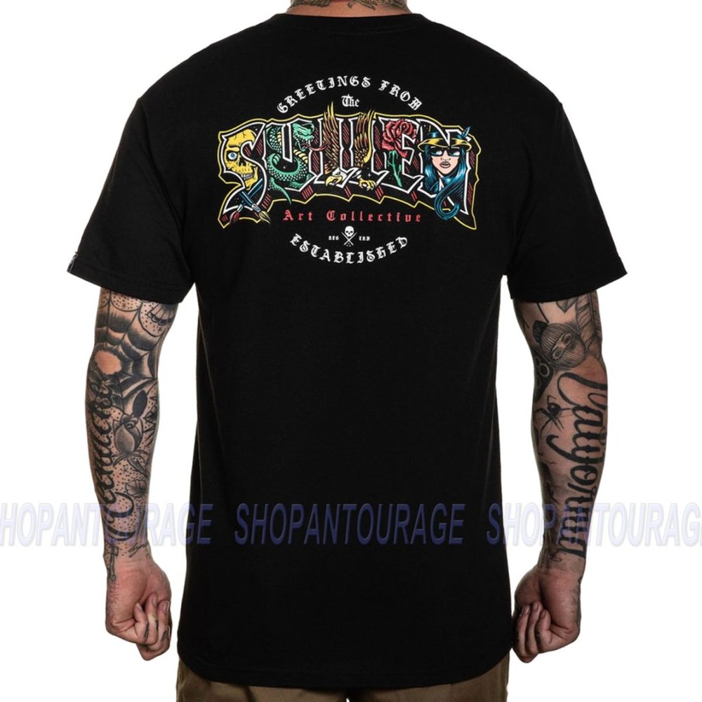 Sullen Art Collective Greetings SCM4043 New Standard Short Sleeve Men`s T-shirt